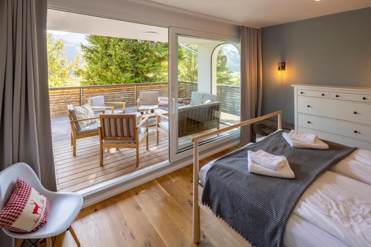 Wald Lounge Villa Oberstaufen Bagian luar foto
