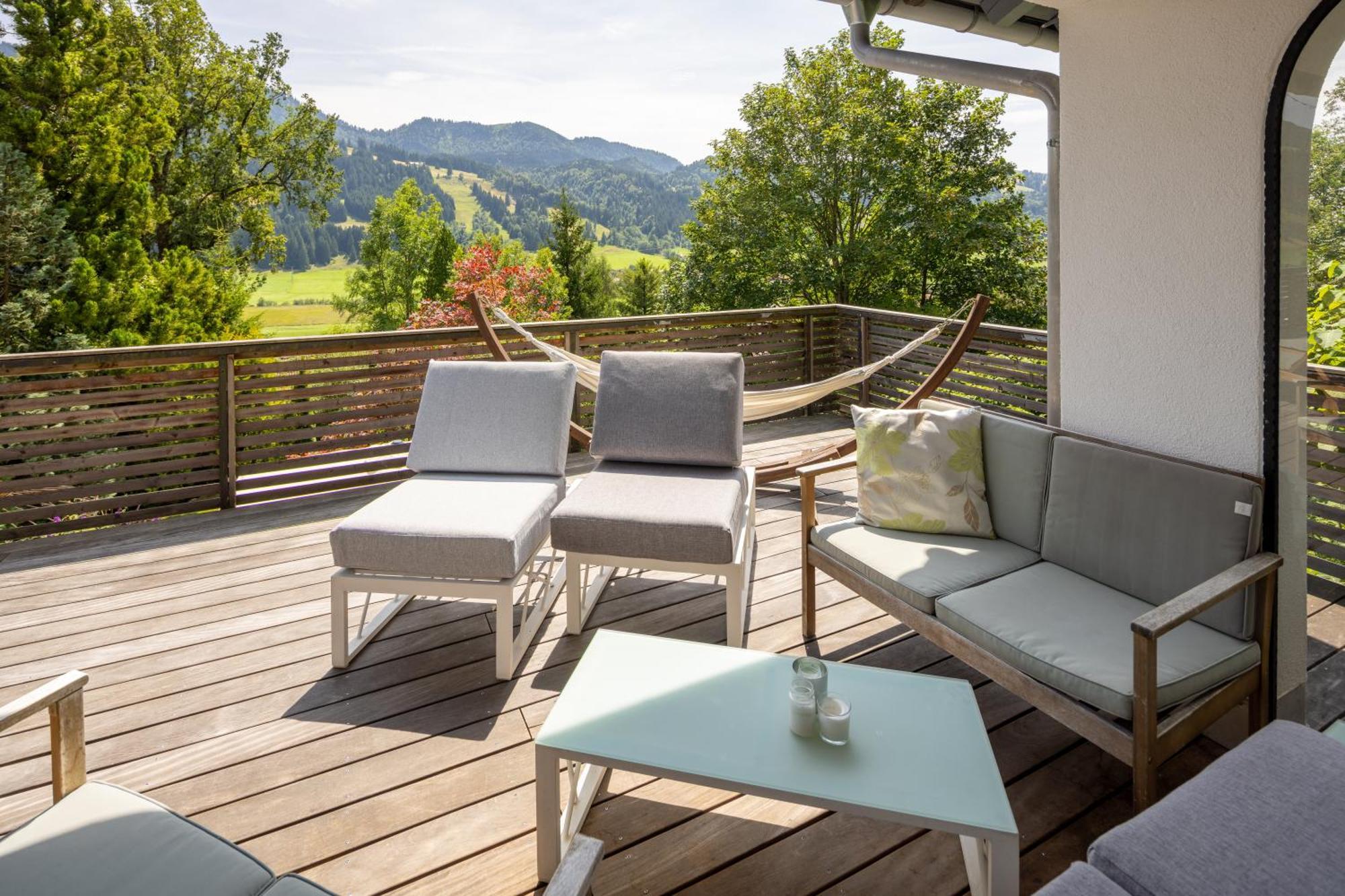 Wald Lounge Villa Oberstaufen Bagian luar foto