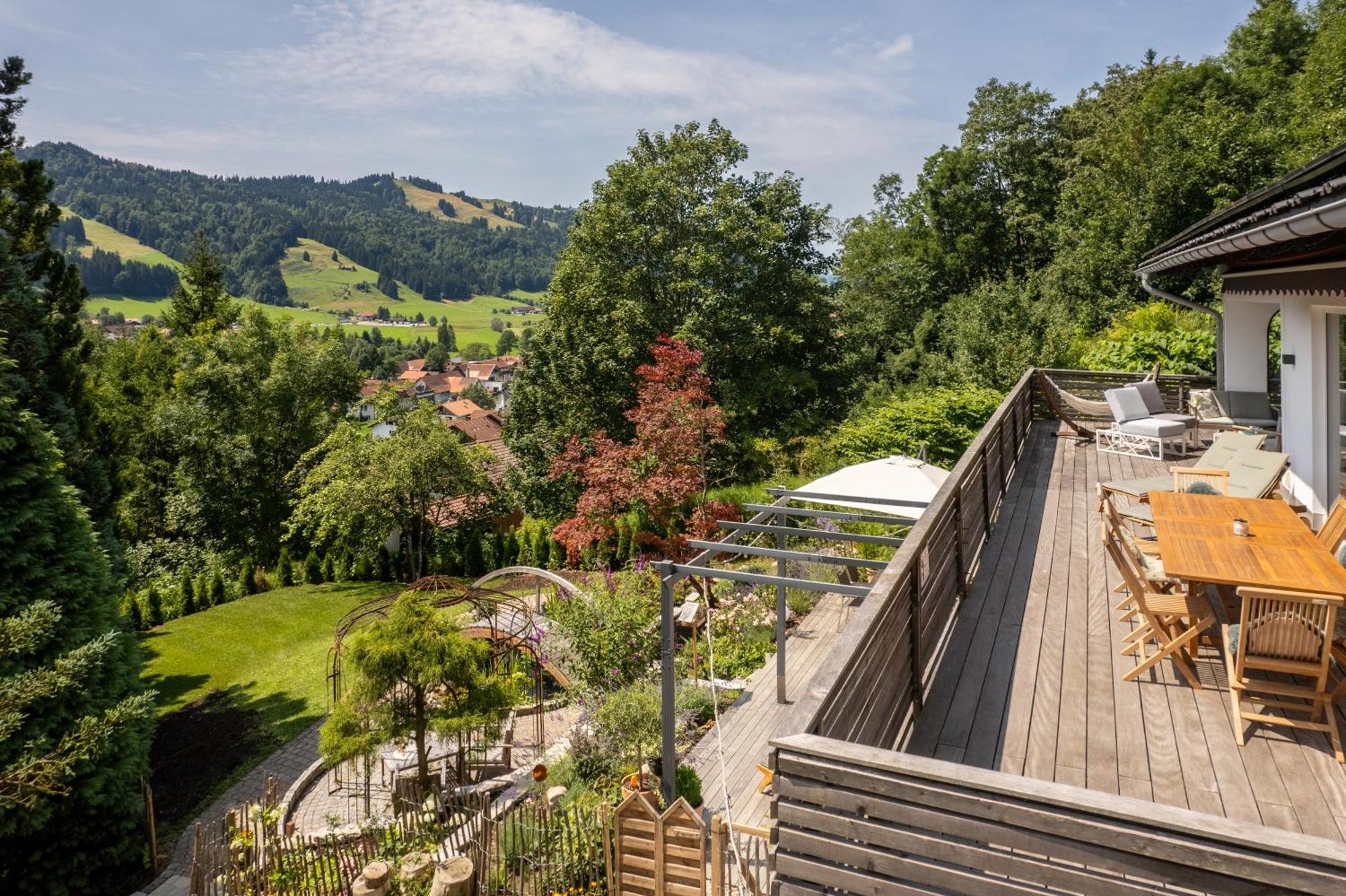 Wald Lounge Villa Oberstaufen Bagian luar foto