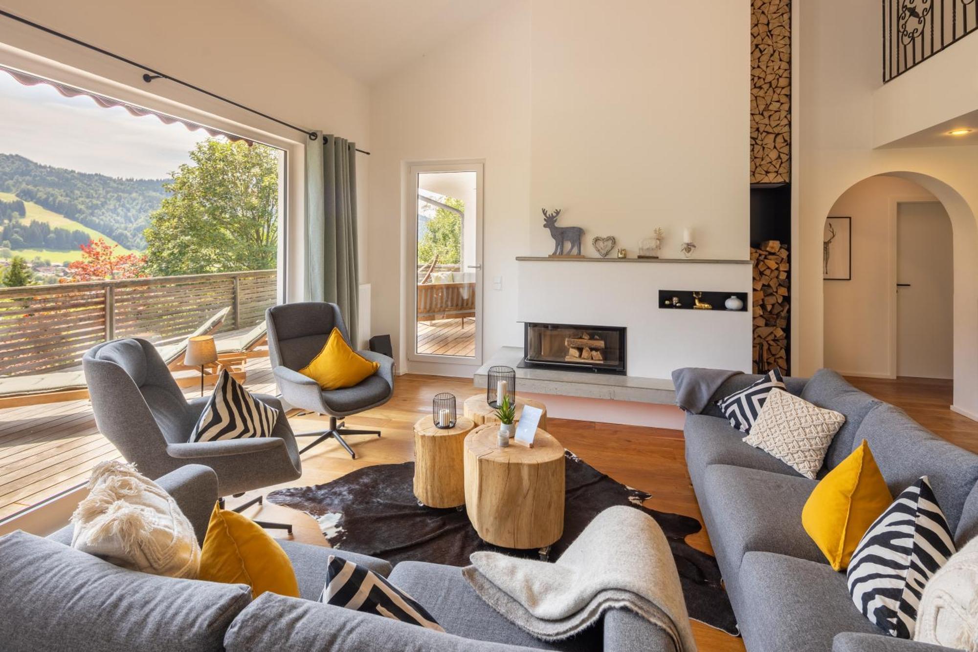 Wald Lounge Villa Oberstaufen Bagian luar foto