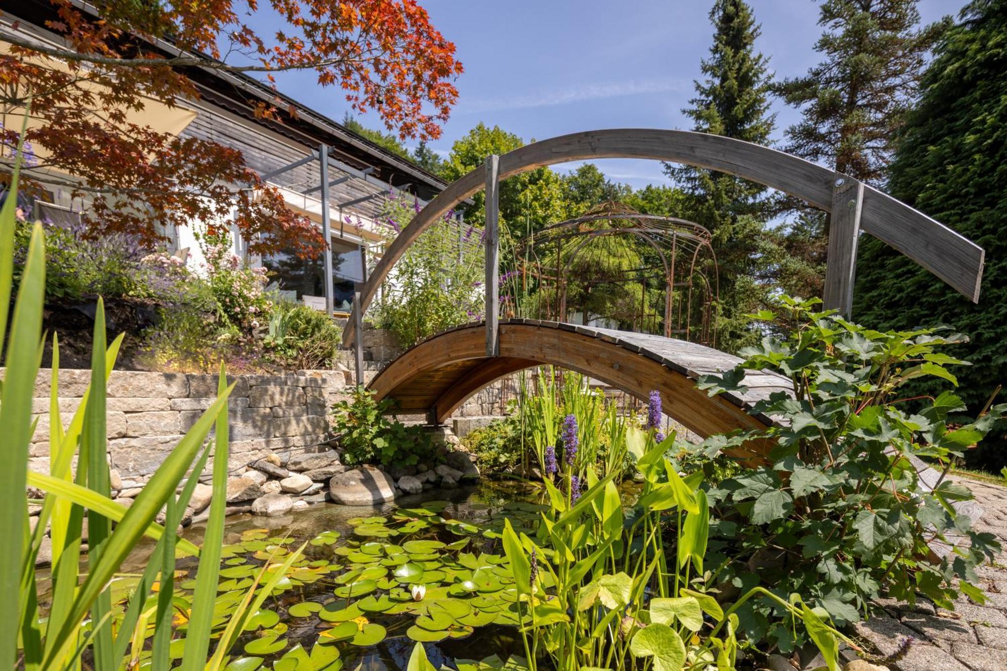 Wald Lounge Villa Oberstaufen Bagian luar foto